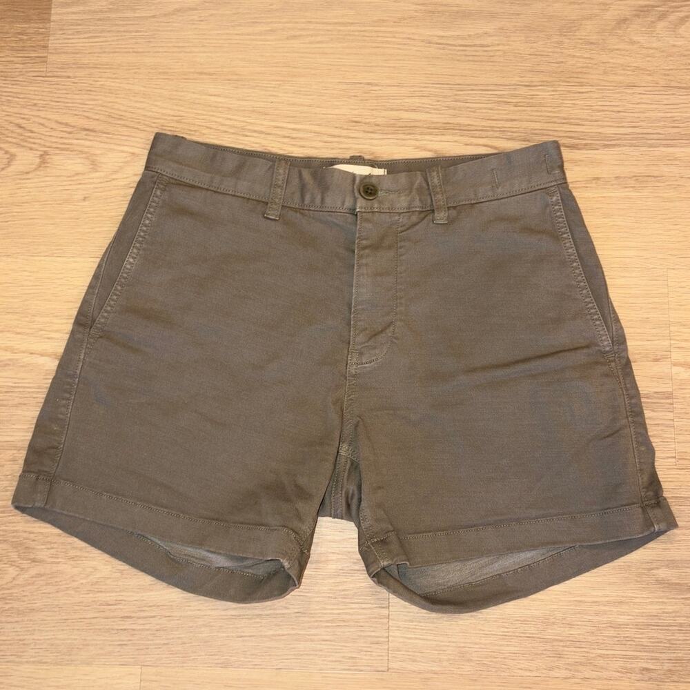 Madewell coolmax army/olive green shorts mens waist size 29